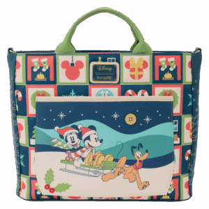 Loungefly Disney Mickey & Minnie Holiday Bag Zaino Loungefly
