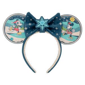 Loungefly Disney Mickey & Minnie Holiday Fascia Per Capelli Loungefly