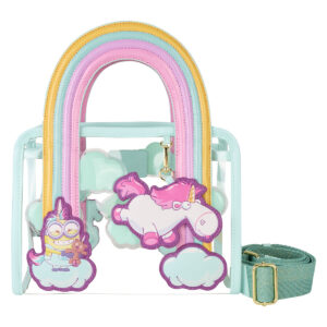 Loungefly Minions Fluffy Unicorn Borsa A Tracolla Loungefly