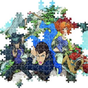 Lupin III Puzzle L'Avventura Italiana 1000 Pz Clementoni