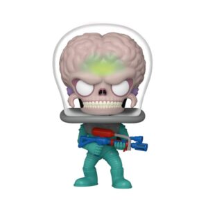 Mars Attacks Pop! Movies Vinile Figura Alien Soldier Con Atomic Ray Gun 9 Cm Funko