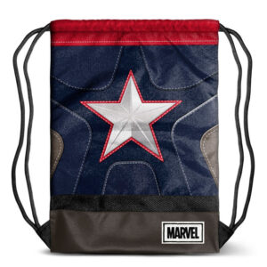 Marvel Captain America Borsa Palestra con stella 48cm Karactermania
