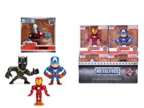 Marvel Diecast Mini Figura Avangers Display 5 Cm Jada Toys