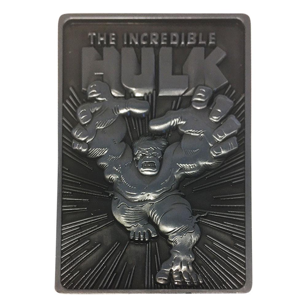 Marvel Ingot The Hulk Edizione Limitata Fanattik