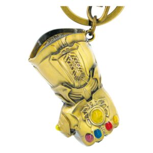 Marvel Metal Portachiavi Infinity Gauntlet Con Figure Int.