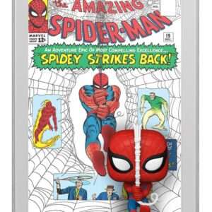 Marvel Pop! Comic Covers Vinile Figura The Amazing Spider-man -19 9 Cm Funko