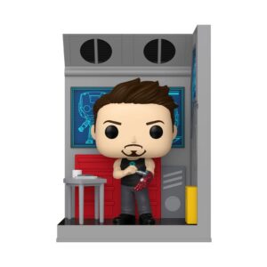 Marvel Pop! Nooks Vinile Figura Tony's Garage 9 Cm Funko
