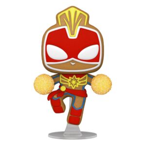 Marvel Pop! Vinile Figura Holiday Captain Marvel 9 Cm Funko