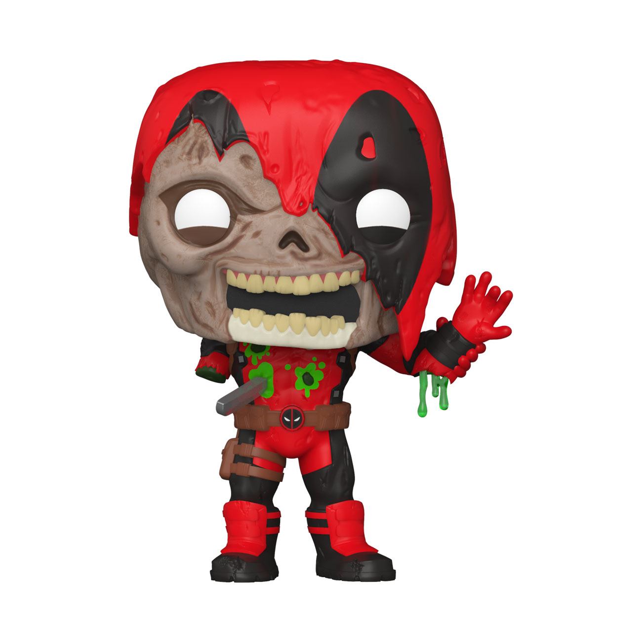 Marvel Pop! Vinile Figura Zombie Deadpool 9 Cm Funko