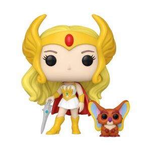 Masters Of The Universe Pop! & Buddy Vinile Figura She-ra W/kowl 9 Cm Funko