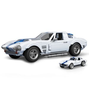 Mattel Brick Shop Hot Wheels Elite Series Building Set 1/16 Corvette Grand Sport Mattel