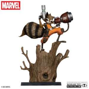 MC 1:6 WV7 ROCKET RACCOON CHASING TALE 1 Figura Mcfarlane Toys 2025