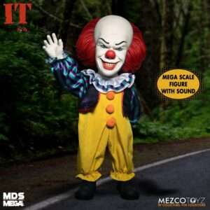 Mds Mega It Pennywise 1990 Af Action Figura Mezco Toys