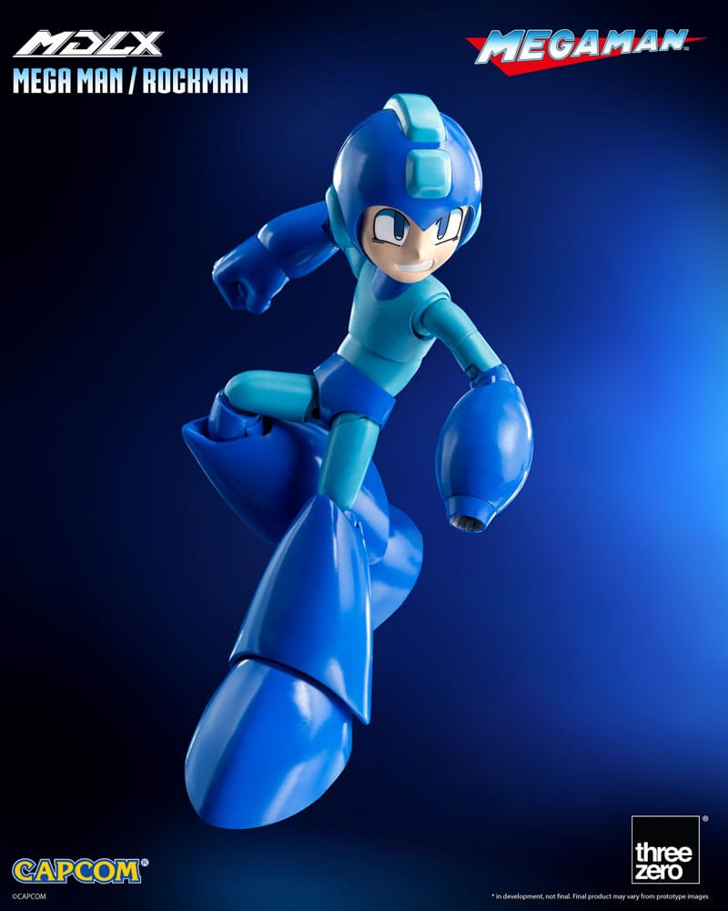 Mega Man Mdlx Action Figura Mega Man / Rockman 15 Cm Threezero
