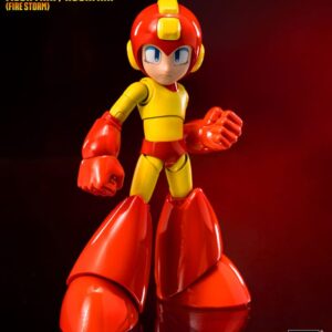 Mega Man Mdlx Action Figura Mega Man / Rockman (fire Storm) 10 Cm Threezero