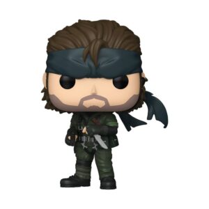 Metal Gear Pop! Games Vinile Figura Naked Snake 9 Cm Funko