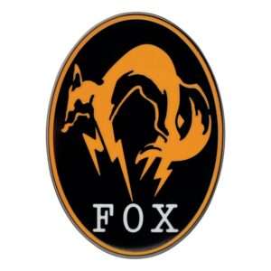 Metal Gear Solid Delta Spilla Badge Fox Edizione Limitata Fanattik