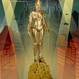 Metropolis Statua 1/4 Maschinenmensch Metallic Gold 40 Cm Star Ace Toys