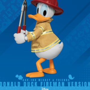Mickey & Friends Dynamic 8ction Heroes Action Figura 1/9 Donald Duck Fireman Ver. 24 Cm Beast Kingdom Toys