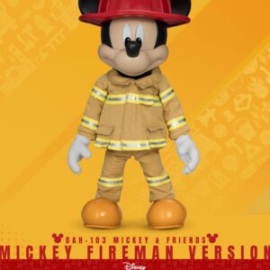 Mickey & Friends Dynamic 8ction Heroes Action Figura 1/9 Mickey Fireman Ver. 24 Cm Beast Kingdom Toys