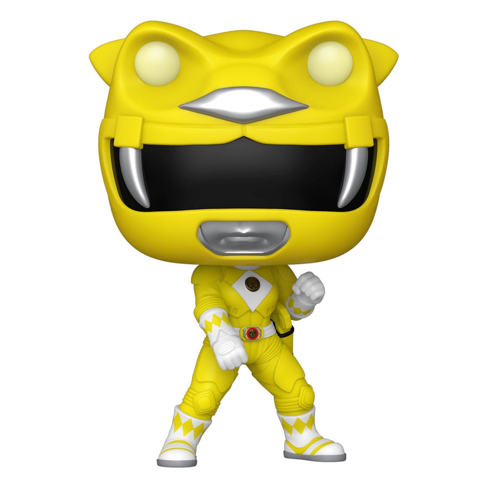 Mighty Morphin Power Rangers: The Movie Pop! Movies Vinile Figures Yellow Ranger (gitd) 9 Cm Funko