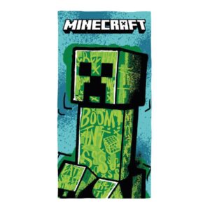Minecraft Asciugamano Premium Creeper 70 X 140 Cm Cerdá