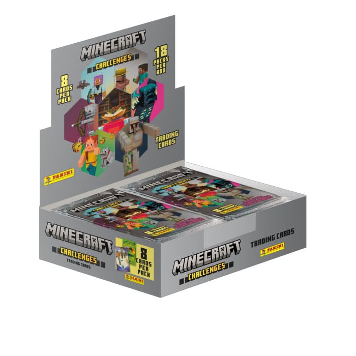 Minecraft - Challenges Trading Cards Flow Packs Panini