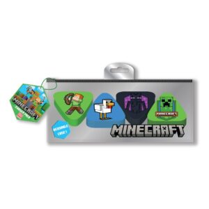 Minecraft Gomma Per Cancelleria 4-pack Case (10) Pyramid International