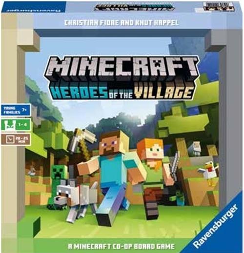 Minecraft Heroes of the Village Gioco Da Tavolo Ravensburger