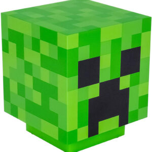 Minecraft Lampada Testa Creeper 11 Cm Paladone