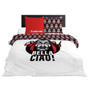 Money Heist Cotone Copripiumino Letto 135cm