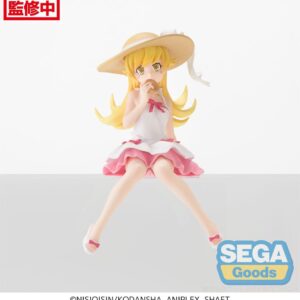 Monogatari Series Pm Perching Pvc Statua Shinobu Oshino 14 Cm Sega