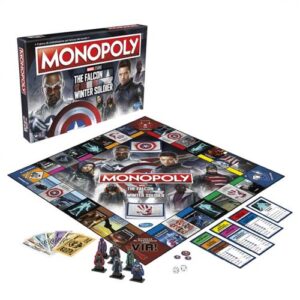 Monopoly - Marvel: Falcon E Winter Soldier Giochi Da Tavolo