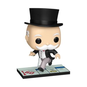 Monopoly Pop! Retro Toys Vinile Figura Mr Monopoly(pass Go) 9 Cm Funko