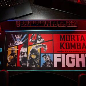 Mortal Kombat Tappetino Per Mouse Con Mobile Charger Numskull
