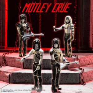 Motley Crue React Nikki Sixx Shout Bw Af Action Figura Super 7