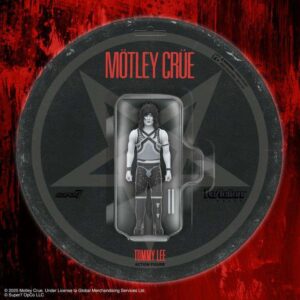 Motley Crue React Tommy Lee Shout Bw Af Action Figura Super 7