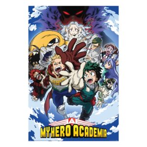 My Hero Academia 4 Poster Pack Reach Up 61 X 91 Cm Pyramid International