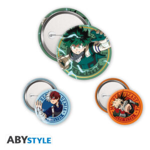 MY HERO ACADEMIA - Badge Pack - Midoriya, Bakugo & Todoroki