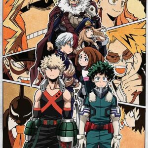 My Hero Academia Poster Pack Be A Hero 61 X 91 Cm (5) Pyramid International
