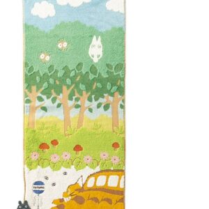 My Neighbor Totoro Asciugamano Catbus On It's Way 34 X 80 Cm Marushin