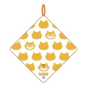 My Neighbor Totoro Mini Asciugamano Catbus Silhouette 33 X 33 Cm Marushin
