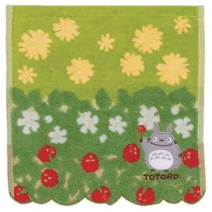 My Neighbor Totoro Mini Asciugamano Flowers & Stawberries 25 X 25 Cm Marushin