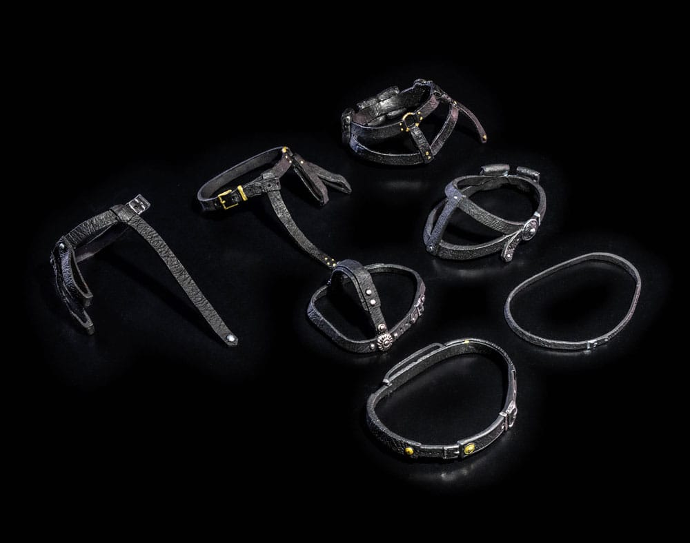 Mythic Legions: All Stars 6 Action Figura Accessorys Belts Pack (black) Four Horsemen Toy Design