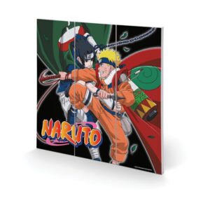 Naruto In Legno Wall Art Training To Surpass The Other Pyramid International
