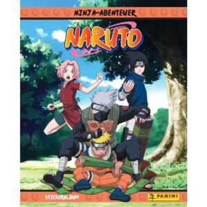 Naruto Ninja-Adventures Sticker Collection Album *German Version* Panini
