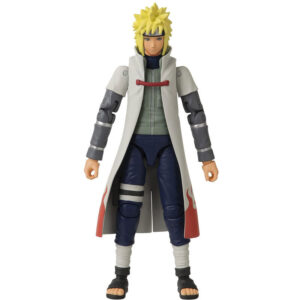 Naruto Shippuden Anime Heroes Namikaze Minato Figura 15cm Bandai