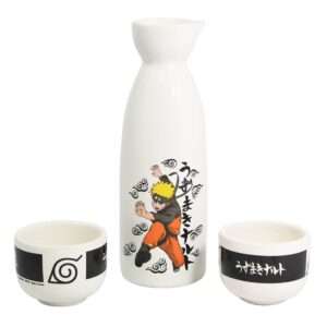 Naruto Shippuden Ceramic Sake Set Naruto Just Funky