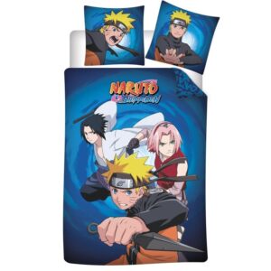 Naruto Shippuden Cotone Copripiumino Letto 90cm Pierrot