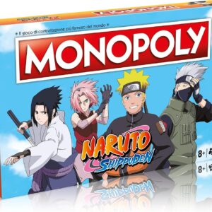 Naruto Shippuden Monopoly Giochi Da Tavolo Edizione Italiana Winning Moves